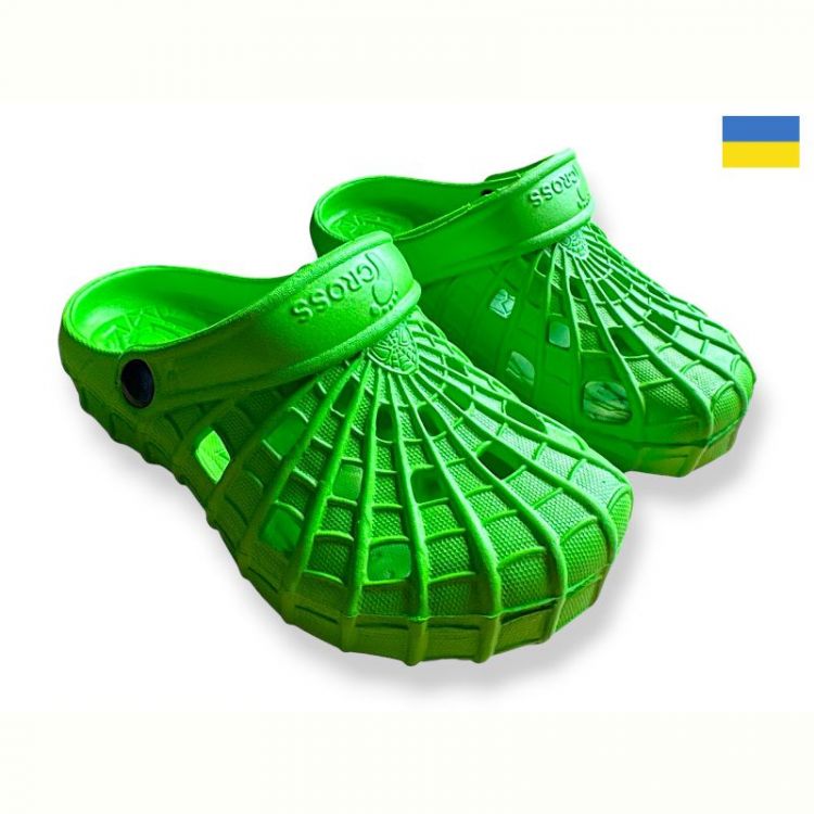 Купить Кроксы Cross SV16 зелений на obuv-plus.com.ua