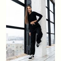 Купить Штаны спорт AZNA Б70 black на obuv-plus.com.ua