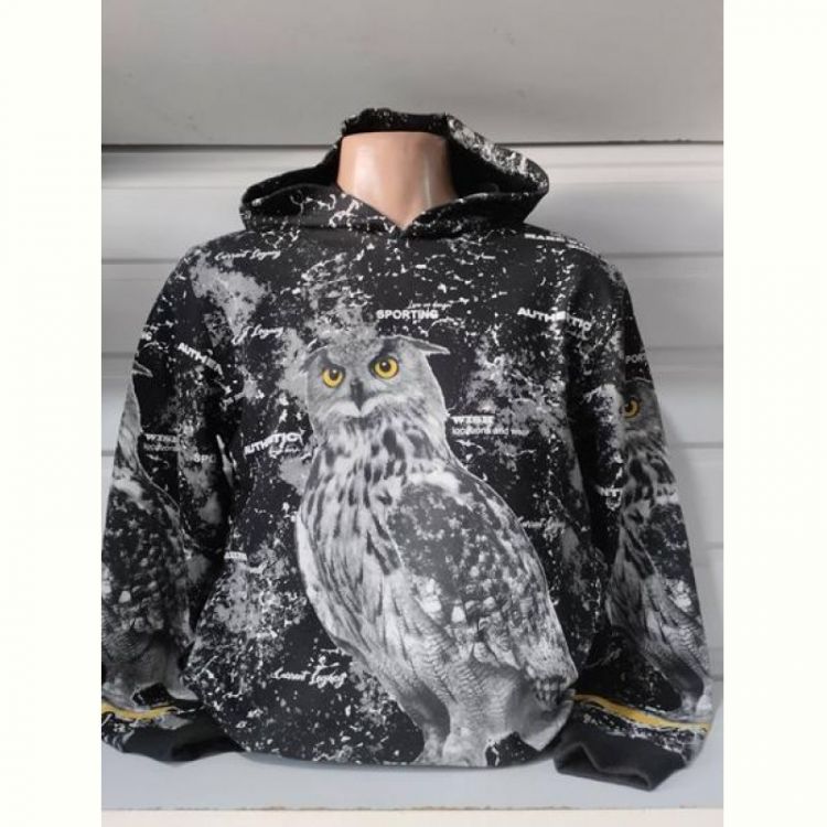 Купить Худи Panda 1524 black на obuv-plus.com.ua