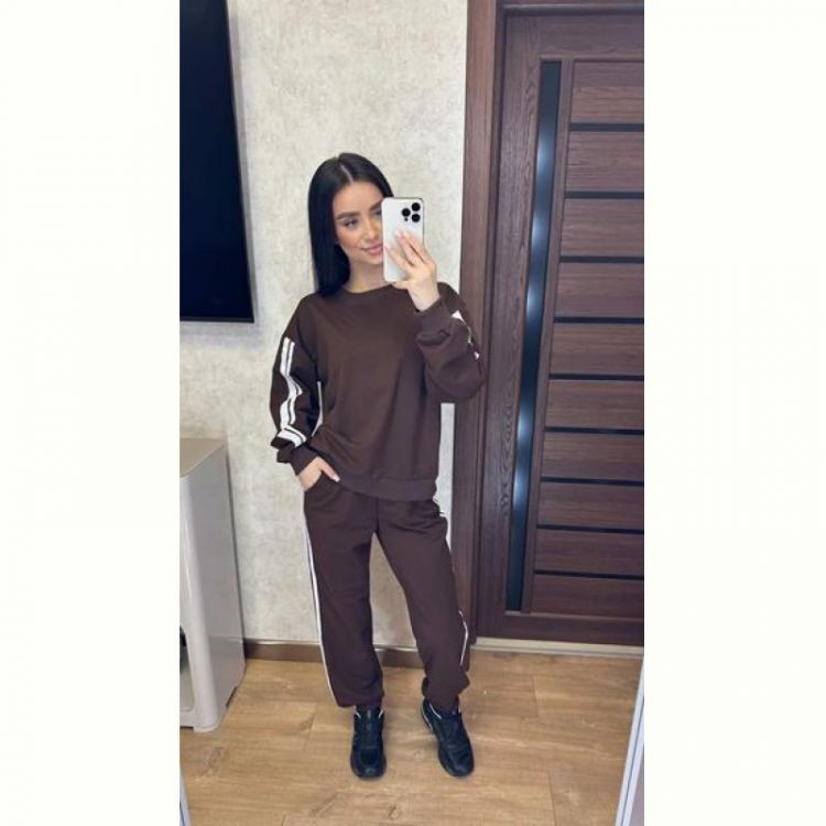 Купить Костюм спорт Valentina 110 brown на obuv-plus.com.ua