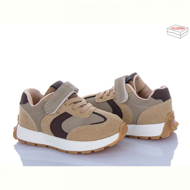 Купить Кроссовки Clibee LA627-3 khaki-brown на obuv-plus.com.ua