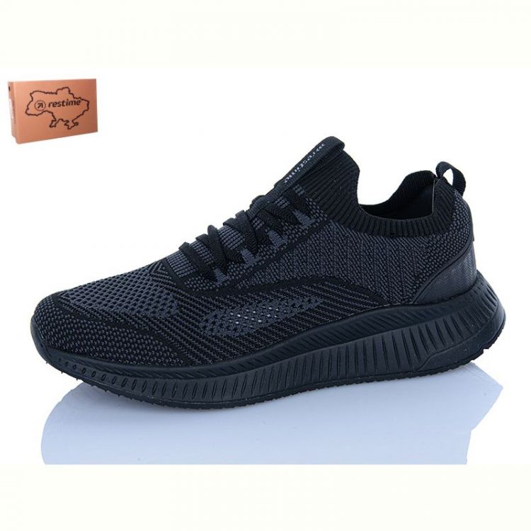 Купить Кроссовки Restime OML26754 black на obuv-plus.com.ua