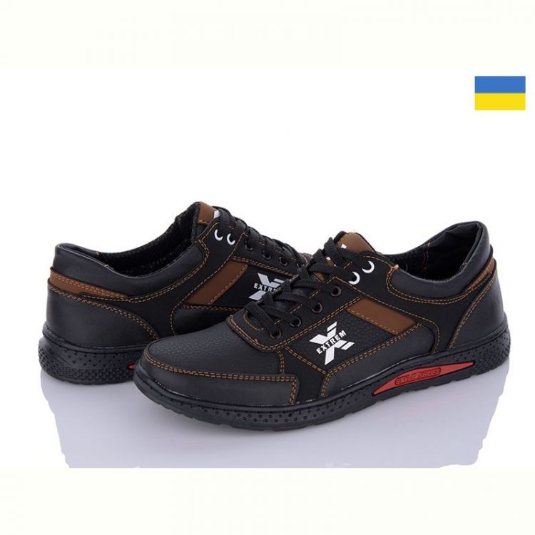 Купить Кроссовки Paolla KP40E чорний-рудий на obuv-plus.com.ua