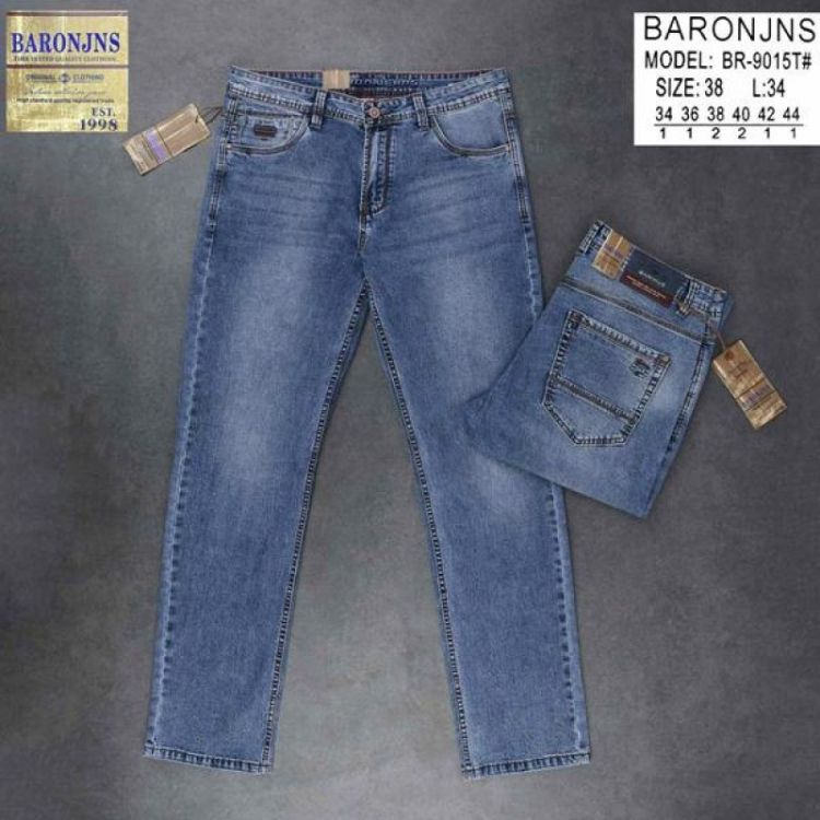 Купить Джинсы Baron Jeans BR9025 blue на obuv-plus.com.ua
