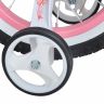 Купить Дитячий велосипед Royal Baby Princess Jenny Girl Steel RB18G-4 Біло-рожевий на obuv-plus.com.ua