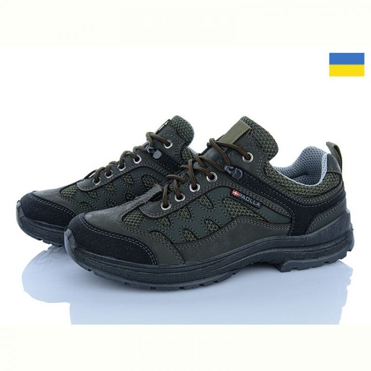 Купить Кроссовки Львов База Paolla ПАТ2-3713 сітка хакі на obuv-plus.com.ua