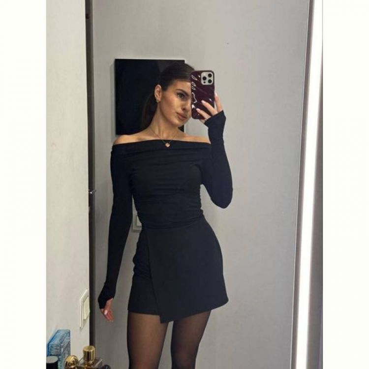 Купить Юбка-шорты Arina 2425 black на obuv-plus.com.ua