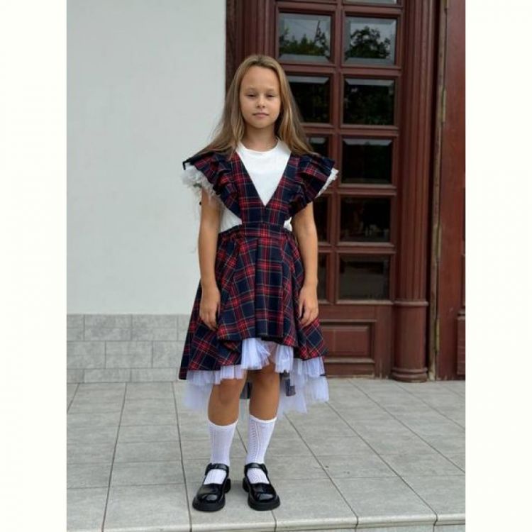 Купить Сарафан Seven Zikina 1337 navy-red на obuv-plus.com.ua