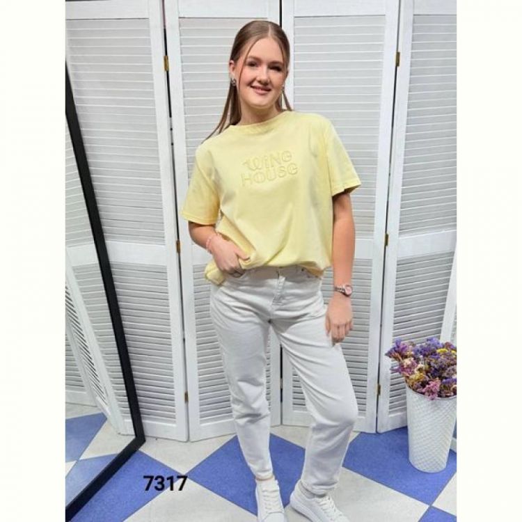 Купить Футболка MMC clothes 7317 yellow на obuv-plus.com.ua