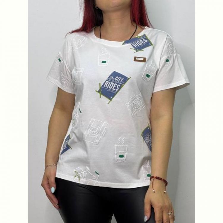 Купить Футболка Kosta KS194 white на obuv-plus.com.ua