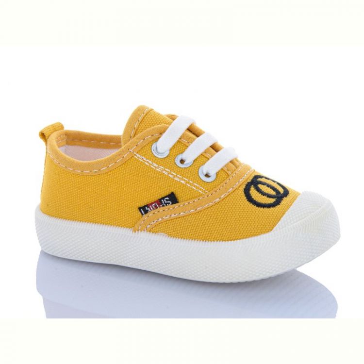 Купить Кеды JIBUKANG 05-737 yellow на obuv-plus.com.ua