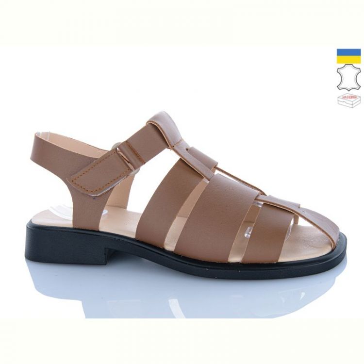 Купить Босоножки Sali 267 карамель чор-п. на obuv-plus.com.ua
