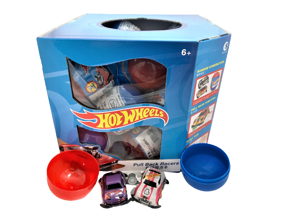 Купить HW-170801 Hot Wheels оригінал  2 штуки у пластиковому яйці сюрпризі! Sweet Box на obuv-plus.com.ua