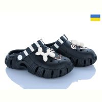 Купить Кроксы Gipanis 012 чорний на obuv-plus.com.ua