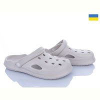 Купить Кроксы Inblu 201 св.сірий на obuv-plus.com.ua