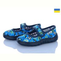 Купить Тапочки Vitaliya VT02-2 м'яч синій на obuv-plus.com.ua