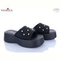 Купить Шлепанцы Veagia N1 black на obuv-plus.com.ua