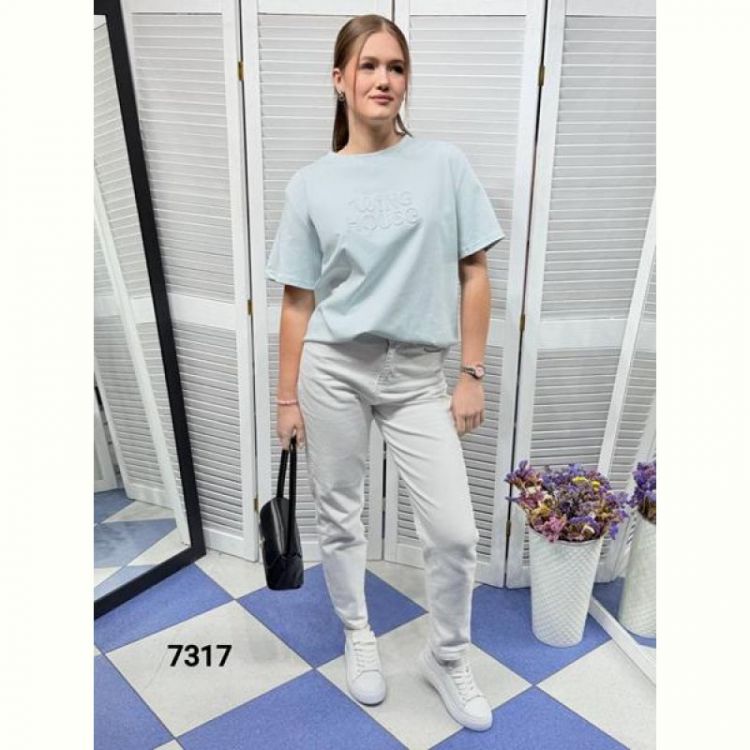 Купить Футболка MMC clothes 7317 l.blue на obuv-plus.com.ua