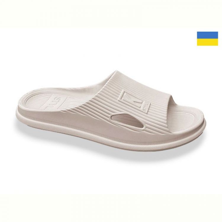 Купить Шлепанцы Олимп L112 св.сірий на obuv-plus.com.ua