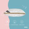 Купить Подушка 50х70 см PRESENT IDEIA антиаллергенная с дышащим бортом на obuv-plus.com.ua