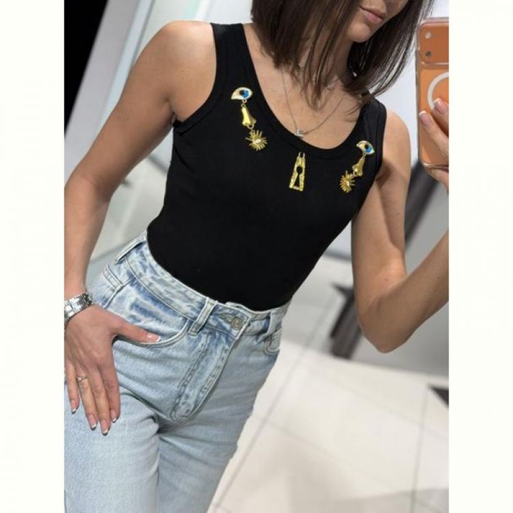 Купить Боди Comod 201-1 black на obuv-plus.com.ua