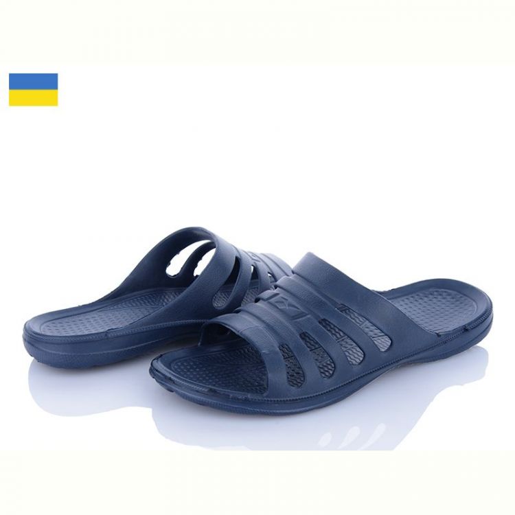 Купить Шлепанцы Golden Lion Краб підліт.синій на obuv-plus.com.ua