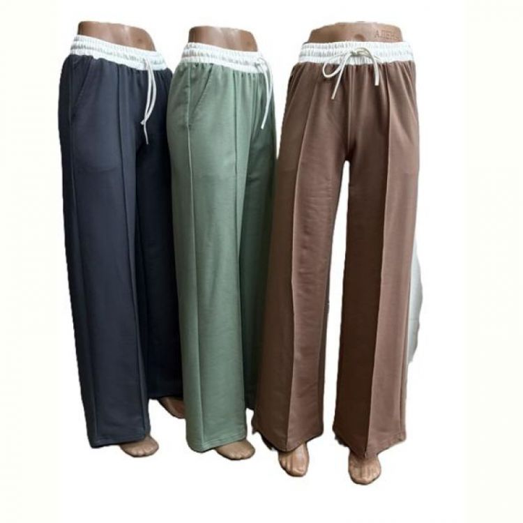 Купить Штаны спорт MSO 1054 brown на obuv-plus.com.ua