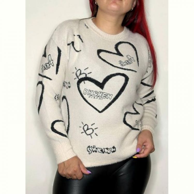 Купить Свитер Kosta 59772 beige на obuv-plus.com.ua