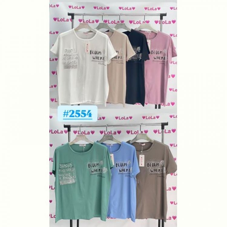 Купить Футболка Lola 2554 mix на obuv-plus.com.ua