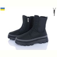 Купить Дутики Progress 5405 чорний на obuv-plus.com.ua