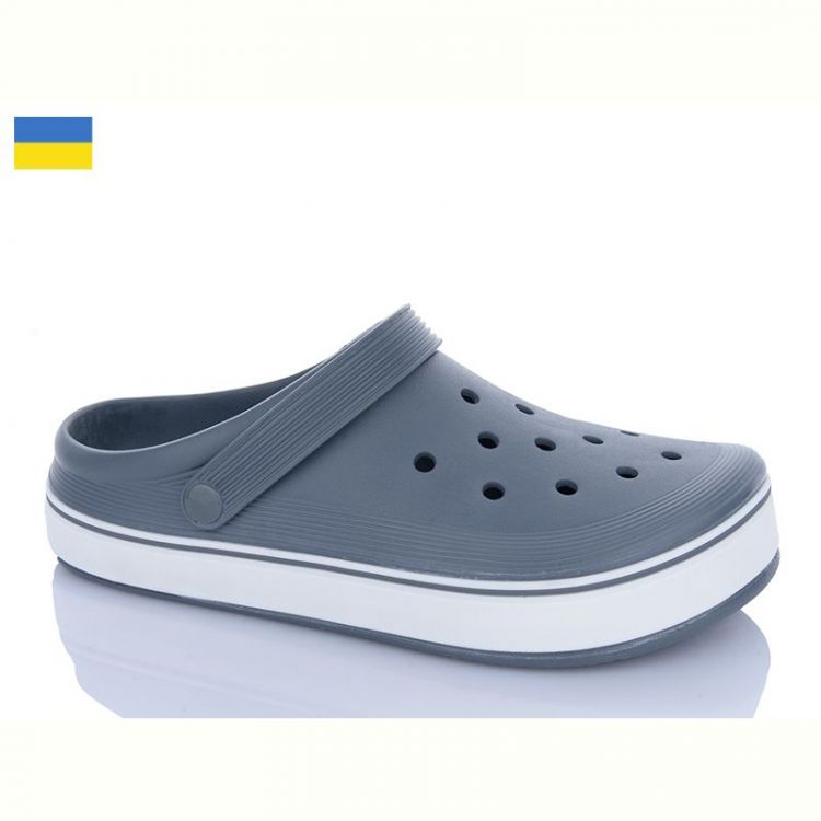Купить Кроксы Dago 523 сірий на obuv-plus.com.ua
