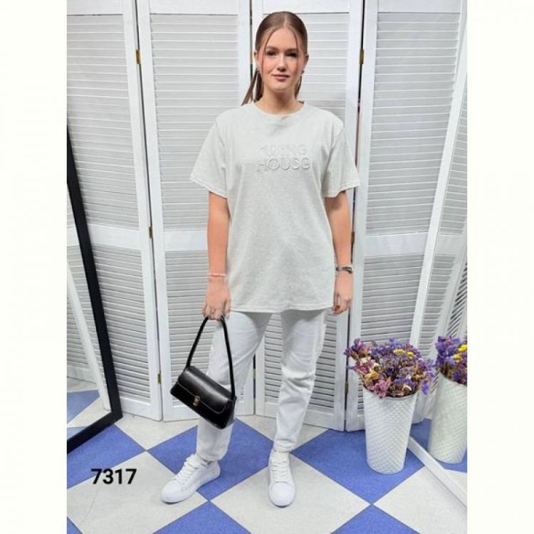 Купить Футболка MMC clothes 7317 white на obuv-plus.com.ua