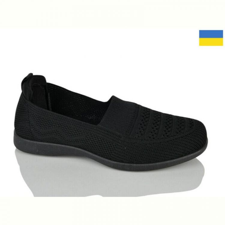 Купить Слипоны Demur N6724 чорний на obuv-plus.com.ua