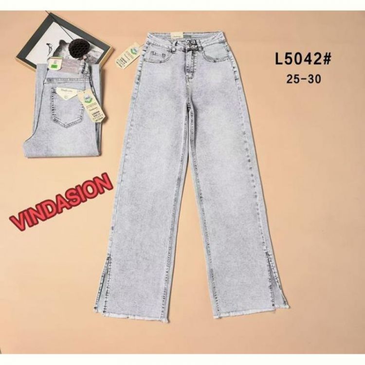 Купить Джинсы Vindassion L5042 l.grey на obuv-plus.com.ua