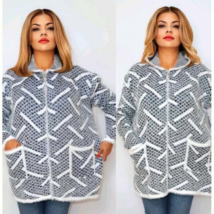 Купить Кардиган Romeo life RL1069 grey на obuv-plus.com.ua