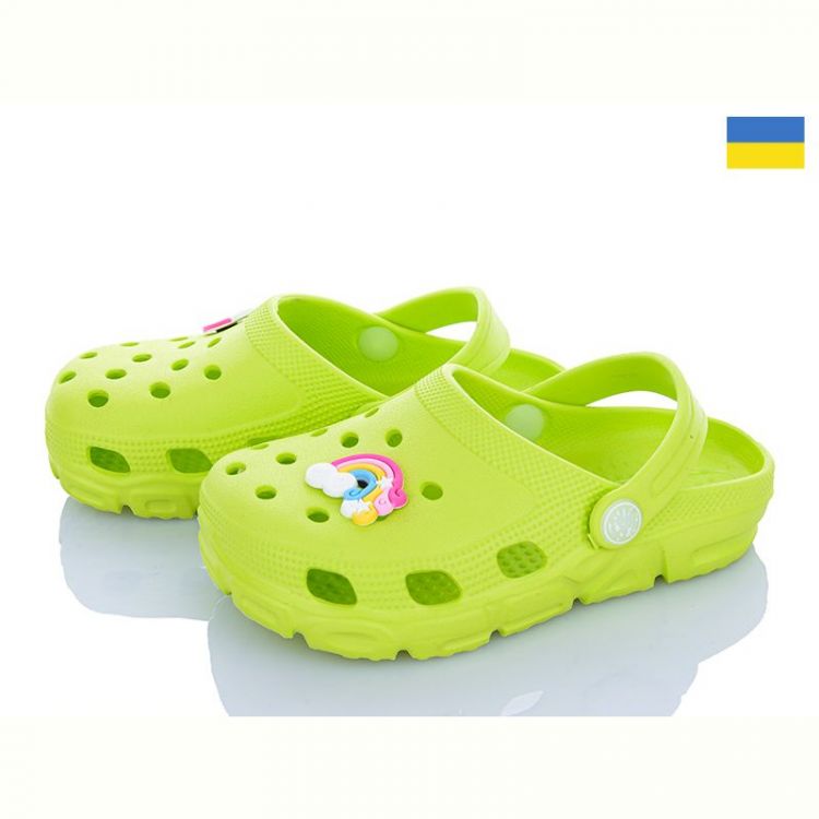Купить Кроксы Inblu 301 салатовий на obuv-plus.com.ua