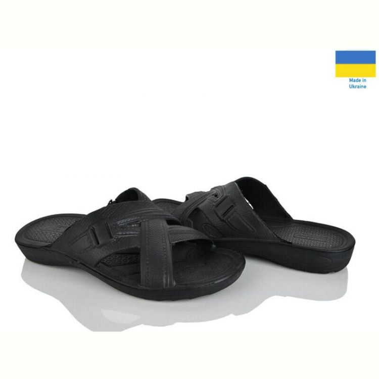 Купить Шлепанцы Dream Stan П11 чорний на obuv-plus.com.ua