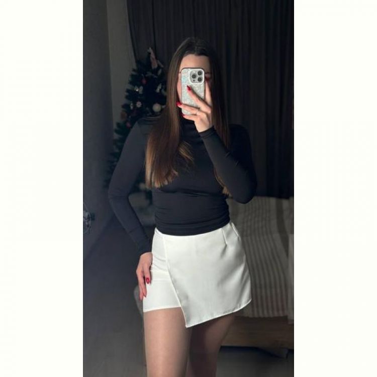 Купить Юбка-шорты Arina 2425 white на obuv-plus.com.ua