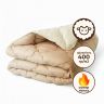 Купить Одеяло шерстяное Woolly 200х220 см IDEIA 400 гр/м2 зимнее, теплое, натуральное, овечья шерсть на obuv-plus.com.ua