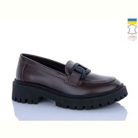 Купить Туфли Garti 417 коричневий шкіра на obuv-plus.com.ua