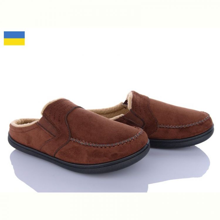 Купить Тапочки Golden Lion Тч02 коричневий на obuv-plus.com.ua