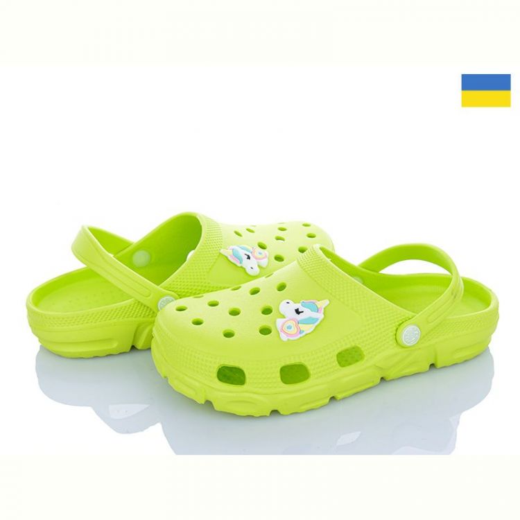 Купить Кроксы Inblu 302 салатовий на obuv-plus.com.ua