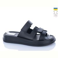 Купить Шлепанцы Sali 9 чорний к чор-п. на obuv-plus.com.ua