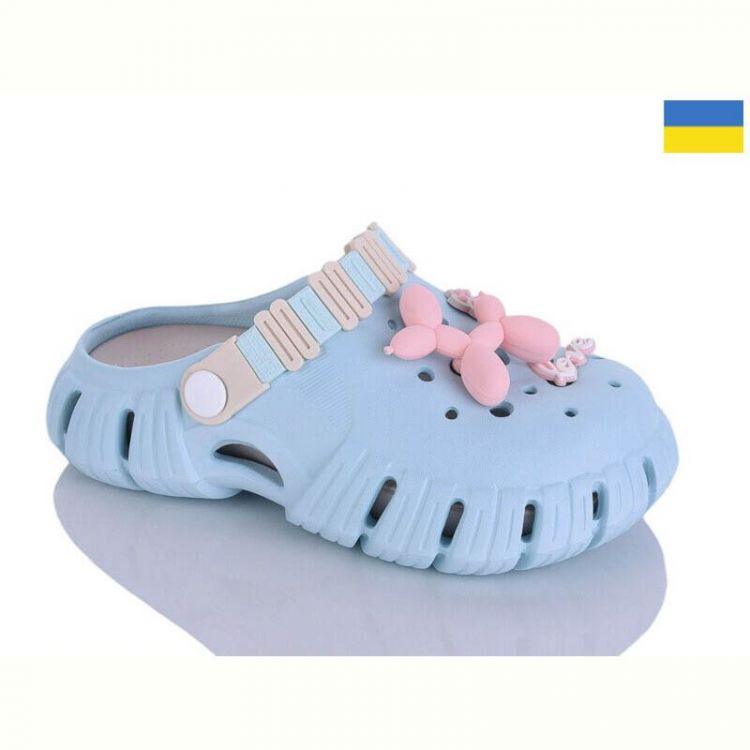 Купить Кроксы Malibu 6012 блакитний на obuv-plus.com.ua