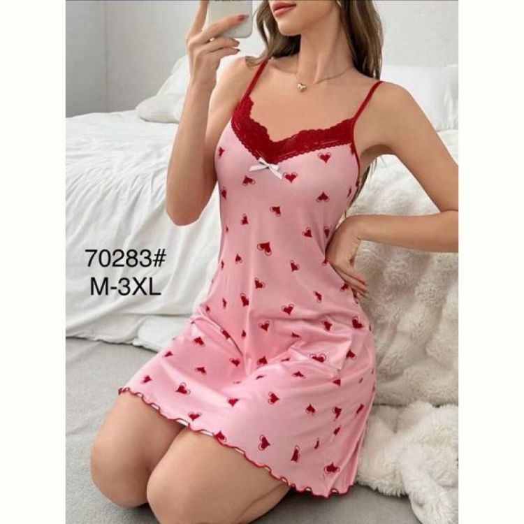 Купить Ночнушка Brilliant B70283 pink на obuv-plus.com.ua