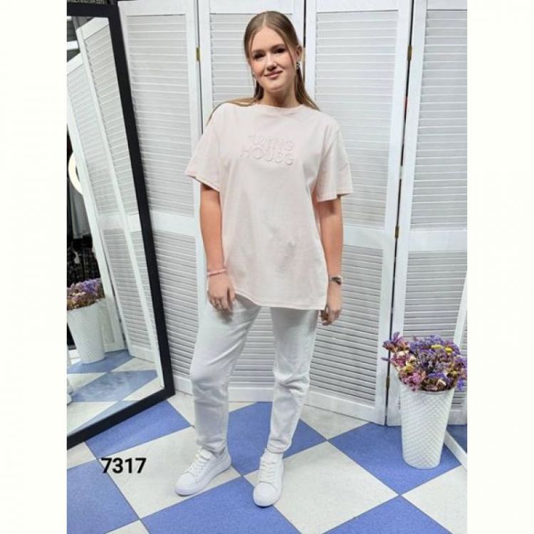 Купить Футболка MMC clothes 7317 l.beige на obuv-plus.com.ua