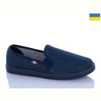 Купить Слипоны Sv Джинс M300-1 синій на obuv-plus.com.ua