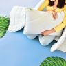 Купить Подушка Bamboo 50х70 см бамбуковая IDEIA антиаллергенная белая мягкая с молнией искусственный пух на obuv-plus.com.ua
