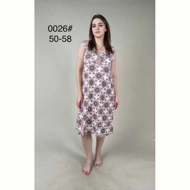 Купить Ночнушка Anion 0026 white-brown на obuv-plus.com.ua