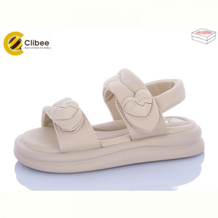 Купить Босоножки Clibee ZB170-3 beige на obuv-plus.com.ua